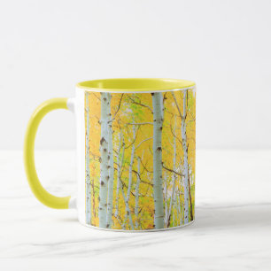 Tasse Couleurs d'automne des arbres d'Aspen 1