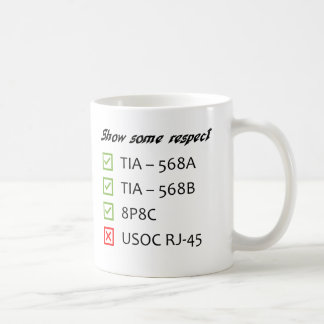Tasse Couleurs du Câblage de Communication