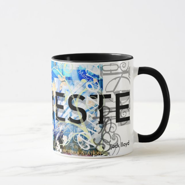 Tasse Couleurs urbaines : Manchester (Droite)