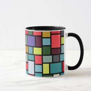 Tasse Coupe de café en mosaïque
