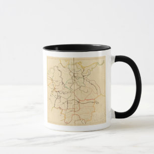 Tasse Cours d'eau et Vallée d'Allemagne