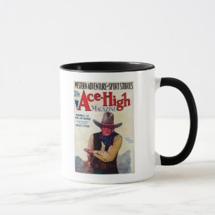 Tasse Couverture de magazine élevée d'as