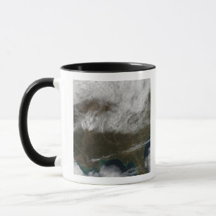 Tasse Couverture de neige s'étendant du nord-est du Texa