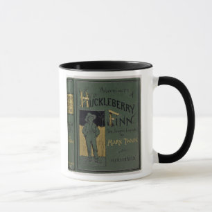 Tasse Couverture des "aventures de Huckleberry Finn" par