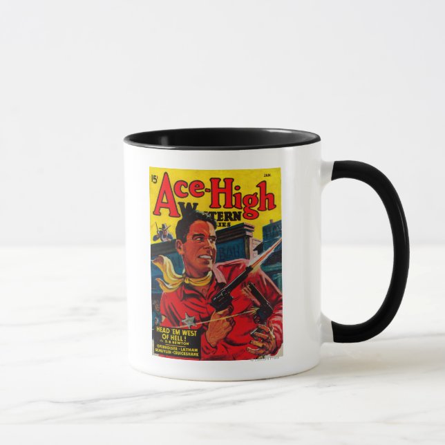 Tasse Couverture Magazine Ace High 3 (Droite)