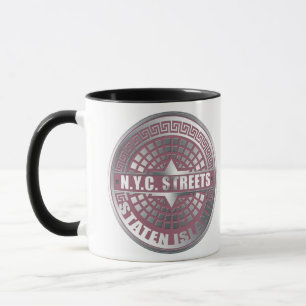Tasse Couvertures de trou d'homme Staten Island