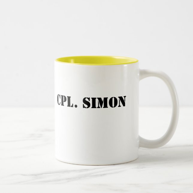 Tasse Cpl. Simon (Rechts)