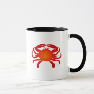 Tasse Crab orange