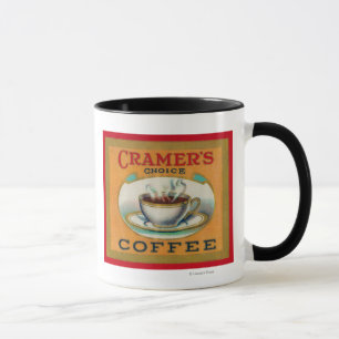 Tasse Cramer's Choice Coffee Étiquette