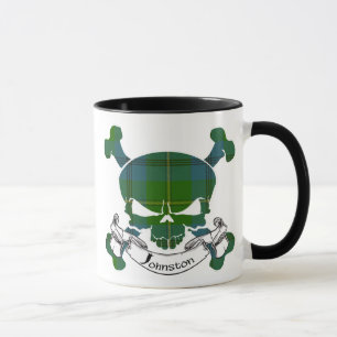 Tasse Crâne de tartan de Johnston