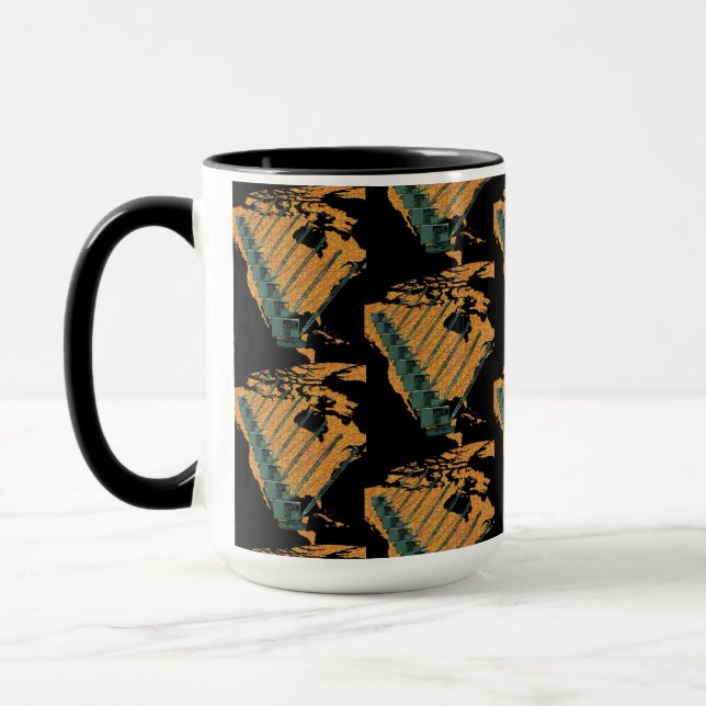 TASSE CRANE OPERATOR US MAP JIGSAW PUZZLE OPERATOR (Gauche)