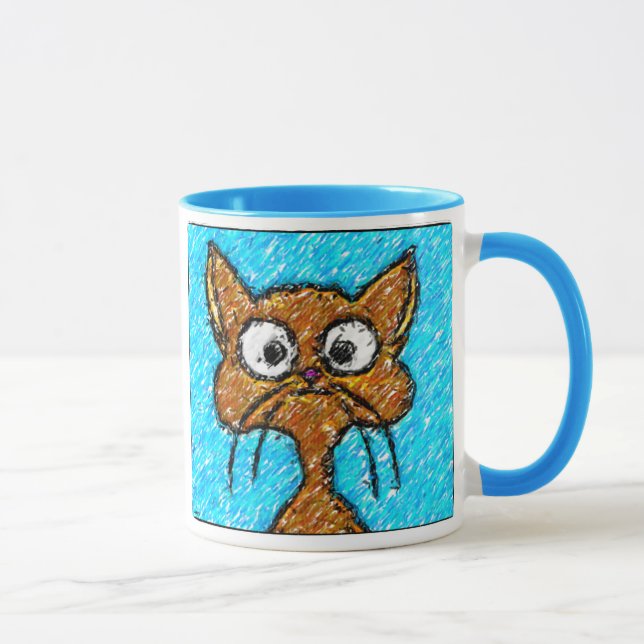 Tasse Crayon Kitty de crayon (Droite)