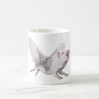 Tasse créative de cadeau de porc mignon de vol