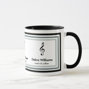 Tasse créer de la musique&café