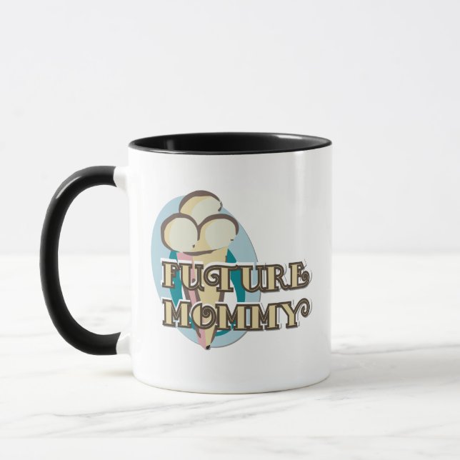 Tasse Crème glacée Futurs T-shirts et cadeaux maman (Gauche)