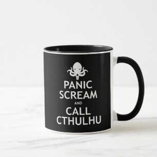 Tasse Cri perçant et appel Cthulhu de panique