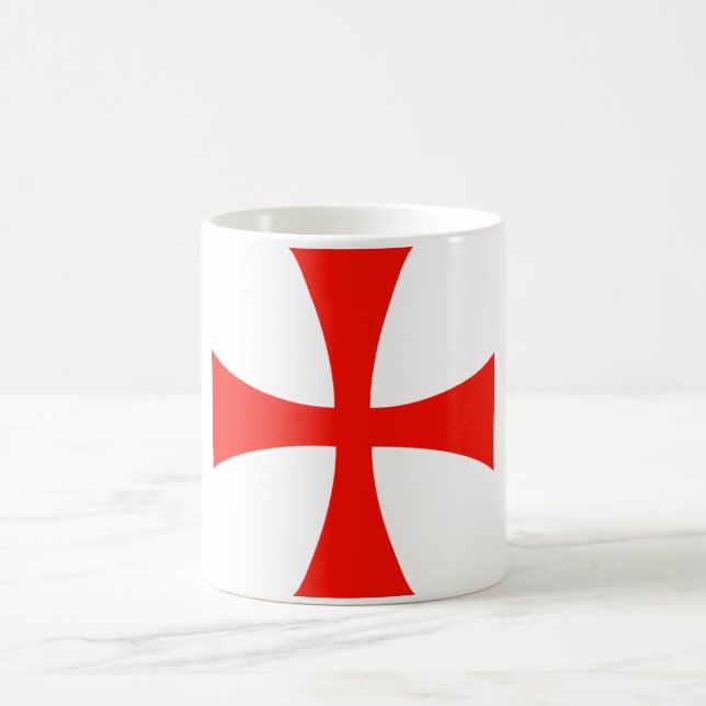 Tasse croisée de Templar de chevaliers - (Centre)