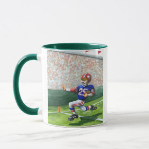 Tasse Croisement de la ligne de but pour un touchdown