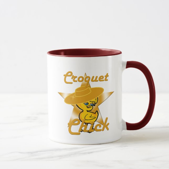 Tasse Croquet Chick #10 (Droite)