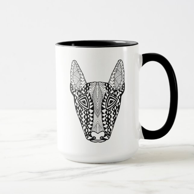 Tasse Croquis de bull-terrier (Droite)
