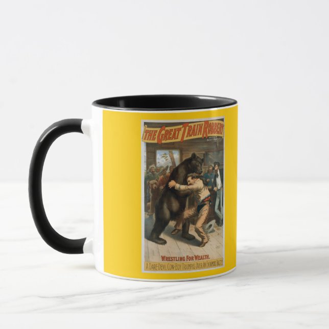 Tasse Cru le grand vol de train (Gauche)