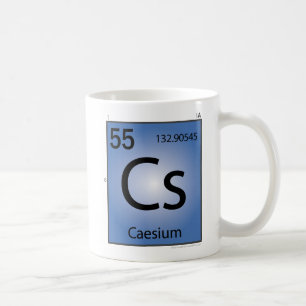 Tasse (Cs) d'élément de césium
