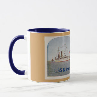 Tasse Cuirassé Ohio (BB12) d'USS