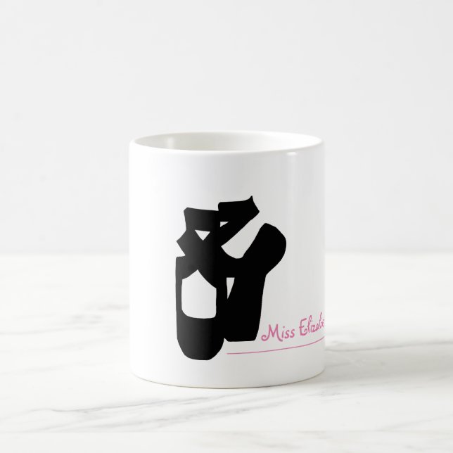 Tasse/Cup des Tanzlehrers mit Personalisiertem Nam Kaffeetasse (Mittel)