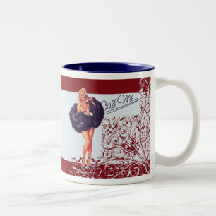 Tasse, Cup - PinUp Zweifarbige Tasse