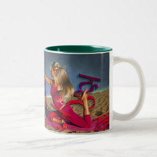 Tasse, Cup Zweifarbige Tasse