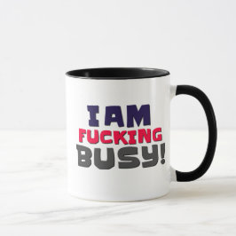 Tasse, Cups & Tumblers Ich bin beschäftigt Tasse