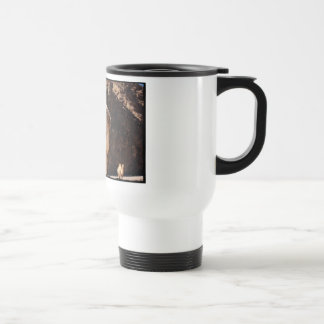Tasse curieuse de voyageur de chameau