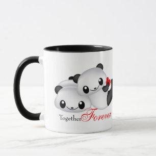 Tasse Cute couple panda