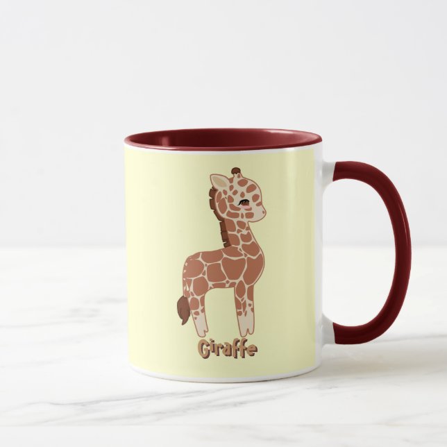 Tasse Cute Giraffe (Droite)