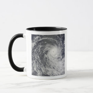 Tasse Cyclone Anja au-dessus de l'Océan Indien du sud