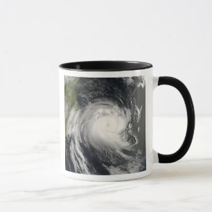 Tasse Cyclone tropical Favio approchant la Mozambique