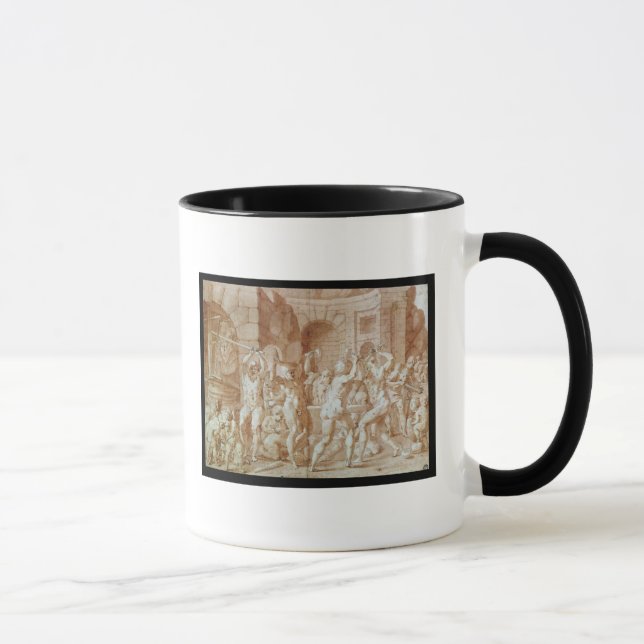 Tasse Cyclopes dans la forge de Vulcan (Droite)