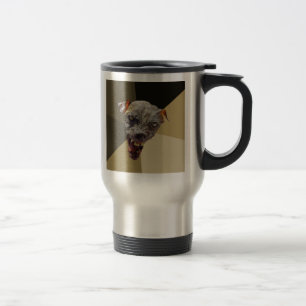Tasse cynique faite sur commande de voyage de