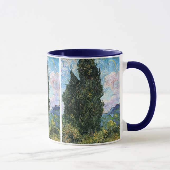 Tasse Cyprès, Vincent van Gogh Art (Droite)