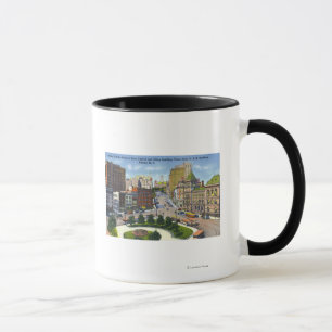 Tasse D & H Bldg Vue de State Street au Capitol