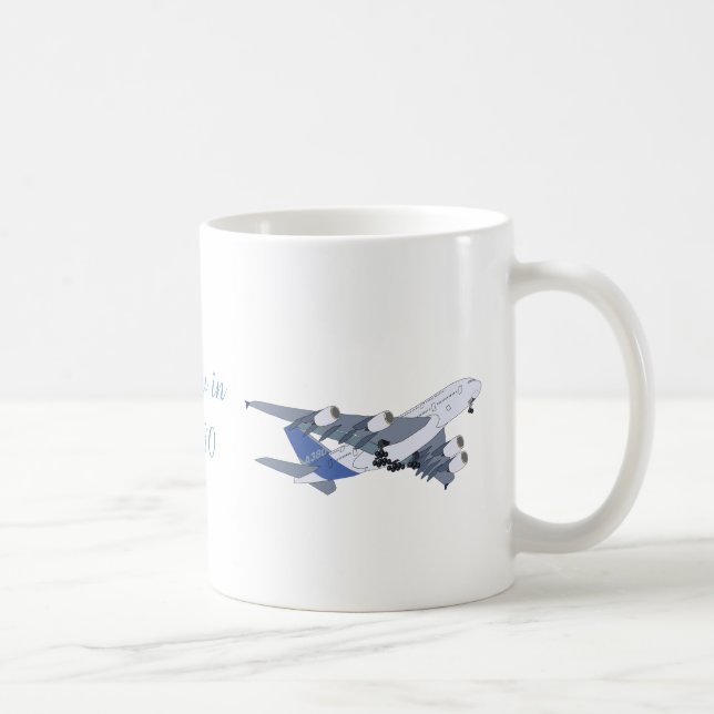 tasse d'a380 Airbus (Droite)