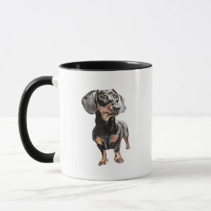 Tasse Dachshund – Mug Café Chien Salsi, Maman de C