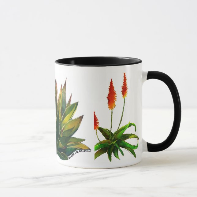 Tasse d'agave et de café d'aloès (Droite)