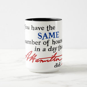 Tasse d'Alexander Hamilton