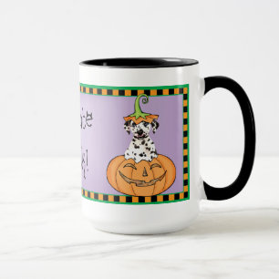 Tasse Dalmate de Halloween