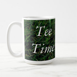 Tasse d'amant de golf de temps de pièce en t