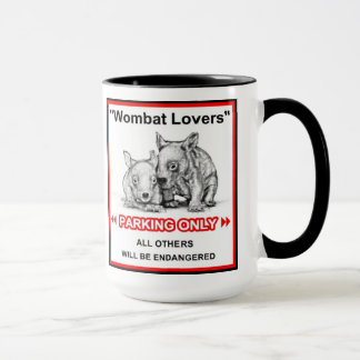 Tasse d'amant de wombat