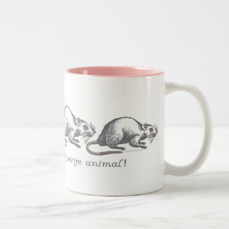 Tasse d'amants de rat