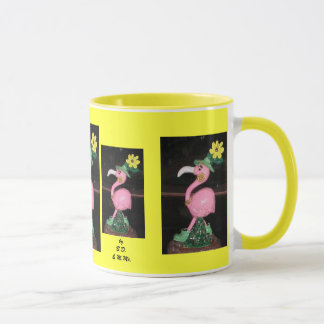Tasse dame de flamant