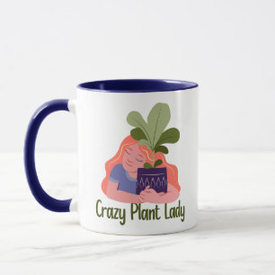 Tasse Dame Folle de Plantes